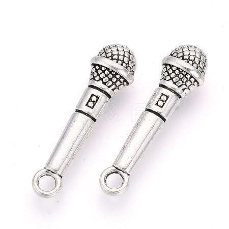 Tibetan Style Alloy Pendants TIBE-S309-86AS-RS-1