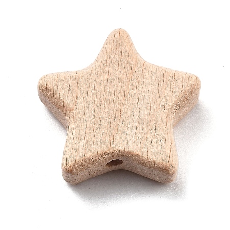 Natural Beech Wooden Baby Teething Toys WOOD-D275-01E-1