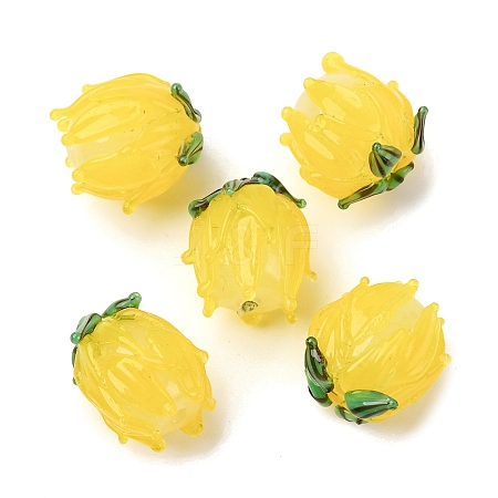 Handmade Lampwork Beads LAMP-F041-02C-1