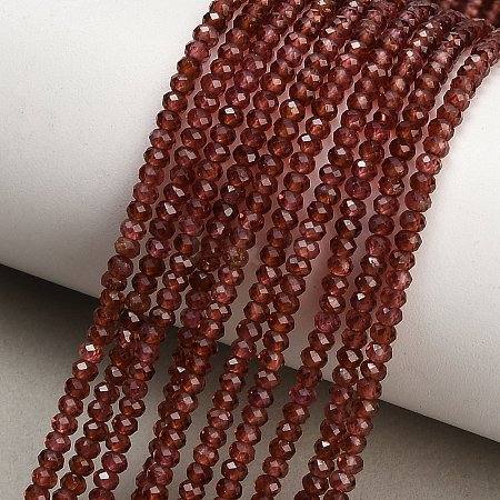 Natural Garnet Beads Strands GG-CBA77FB-C02-01-1
