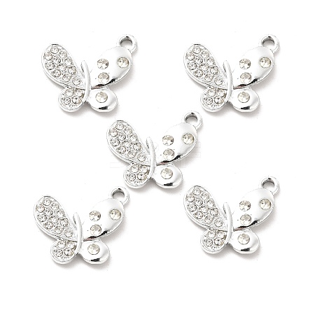 Alloy Rhinestone Pendants ALRI-C007-47P-1