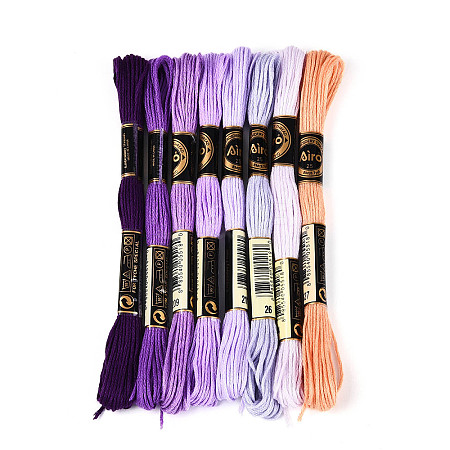 Polyester Embroidery Threads OCOR-WH20074-13B-04A-1