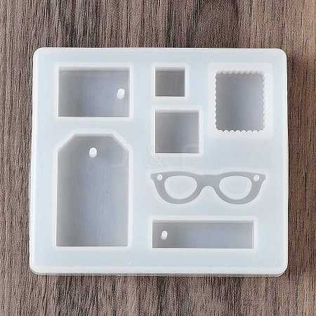 Glasses & Rectangle & Square DIY Silicone Molds SIMO-H019-04F-1