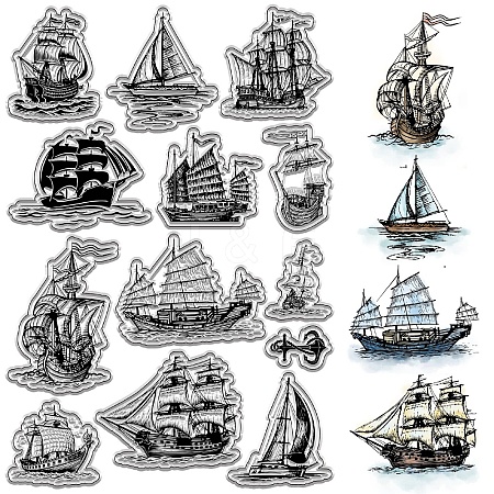 Custom PVC Plastic Clear Stamps DIY-WH0439-0363-1