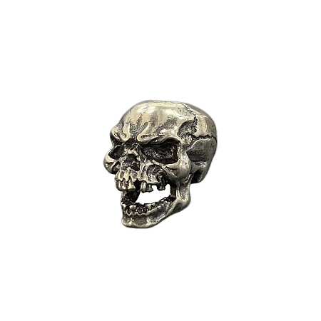 Skull Brass Beads FIND-WH0170-57A-1