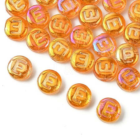 Electroplate Glass Beads EGLA-YW0005-01E-1