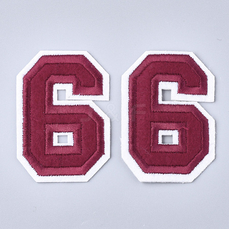 Computerized Embroidery Cloth Iron On Patches FIND-T030-063-6-1