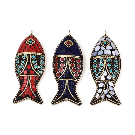 Handmade Indonesia Big Pendants IPDL-N004-03C-1