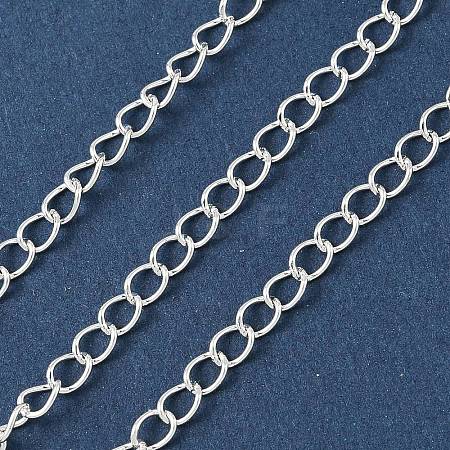 304 Stainless Steel Curb Chains CHS-G043-04S-1