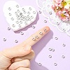 SHEGRACE Flat Round Brass Beads XGRPCU054-295P-5