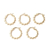 Brass Hoop Earring Finding KK-P223-24G-3