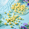 100Pcs 5 Styles Opaque Acrylic Beads MACR-TADJ0001-12D-5