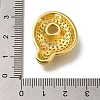 Brass with Cubic Zirconia Pendants KK-Q818-02Q-G-3