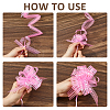 24Pcs 12 Colors Plastic Pull Bows AJEW-FH0009-01-3
