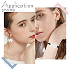 480Pcs 8 Styles ABS Imitation Pearl Beads OACR-HY0001-19-5
