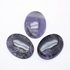 Natural Amethyst Cabochons G-P393-I20-1