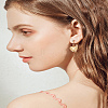 4Pcs Brass Locket Pendants KK-LP0001-90-3