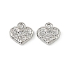 Brass Micro Pave Cubic Zirconia Pendants KK-D106-04P-1