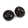 Natural Silver Obsidian European Beads G-G740-14x8mm-44-2