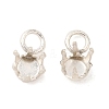 Ion Plating(IP) 304 Stainless Steel Charms Rhinestone Claw Settings LS-X-STAS-U025-02A-S-1