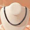 Arrow Synthetic Non-Magnetic Hematite Beaded Necklaces NJEW-R020-11-2