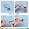 HOBBIESAY 6Pcs 6 Styles Adjustable Brass Finger Rings Components KK-HY0001-97-4