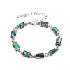 Colorful Abalone Shell Bracelet - Geometric ST5216043-1