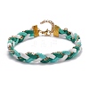 Handmade Polymer Clay Heishi Beads Bracelets Set X-BJEW-TA00040-03-4