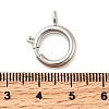 Brass Spring Ring Clasps KK-D407-20P-E-3