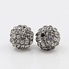 Pave Disco Ball Beads RB-H258-8MM-215-2