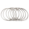 7Pcs 201 Stainless Steel Thin Plain Bangle Sets for Women BJEW-L664-022K-P01-1