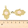 Natural Rose Quartz Pendants G-F786-07G-30-3