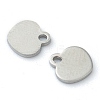 Non-Tarnish 304 Stainless Steel Charms STAS-H149-03P-2