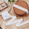 Cotton Tassel Lace Ribbon OCOR-WH0105-197C-4