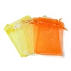 40Pcs 4 Colors Organza Bags Jewellery Storage Pouches Wedding Favour Party Mesh Drawstring Gift OP-FS0001-03A-3