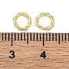 Brass Linking Rings KK-U042-01G-01-3