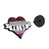 Lesbian Pride Rainbow Theme Enamel Pins JEWB-D019-04F-EB-3