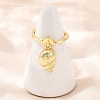 Brass Adjustable Finger Rings RJEW-C145-04G-1
