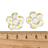 Transparent Printed Acrylic Beads OACR-H124-05A-01-3