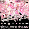 180Pcs 15 Styles Acrylic Beads OACR-PA0001-11-1