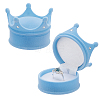 2Pcs Velvet Rings Gift Storage Boxes AJEW-GO0002-24B-02-1