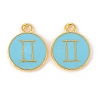 Alloy Enamel Pendants LS-ENAM-S124-01B-16I-1