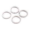 Non-Tarnish 304 Stainless Steel Split Key Rings STAS-H153-01C-P-1