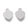 Non-Tarnish 304 Stainless Steel Charms LS-STAS-K195-13P-2