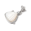 Natural Shell Carved Pendants KK-N290-06P-2