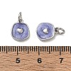 Brass Enamel Pendants KK-CBA5585-08P-4