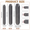 3Pcs 3 Styles Steel Leather Stamps AJEW-BC0008-98B-2
