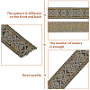 Ethnic Style Embroidery Polyester Ribbon OCOR-WH0046-14B-3
