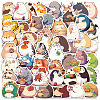 50Pcs PVC Self-Adhesive Cartoon Animal Picture Sticker STIC-Q004-01A-1