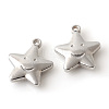 Tarnish Resistant 201 Stainless Steel Charms STAS-Q195-35-1